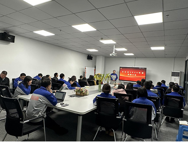 沃尔兴召开2024年度质量大会 -----以质取胜 持续改进