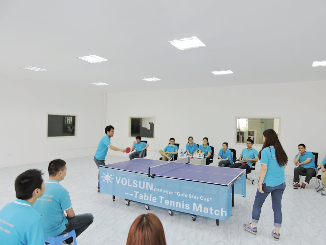2015年沃尔兴第一届“金星杯”乒乓球大赛