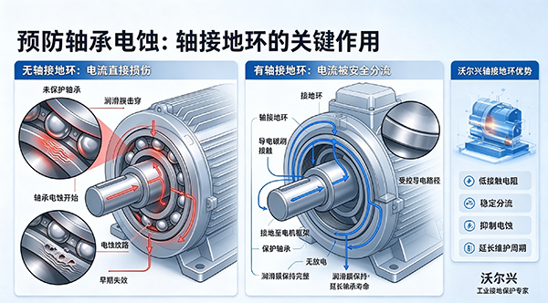 大型锂电池正极材料生产线导电环，锂盐粉尘高温工况变频电机轴电流防护