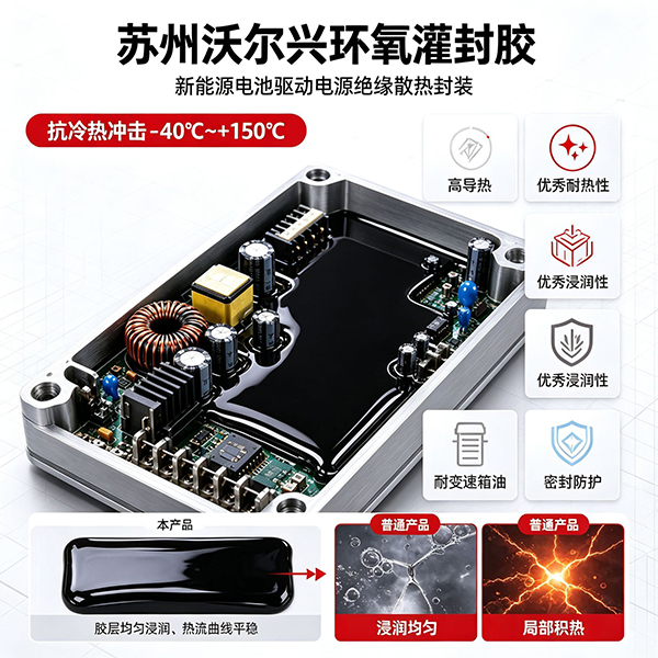 环氧灌封胶固化后有气泡、开裂怎么办?失效原因分析与工艺对策 环氧灌封胶固化后有气泡、开裂怎么办?失效原因分析与工艺对策